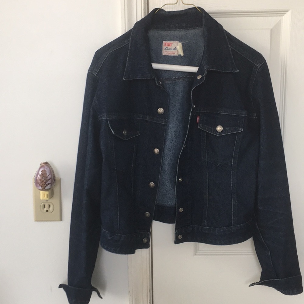 Dark wash Levi jacket
